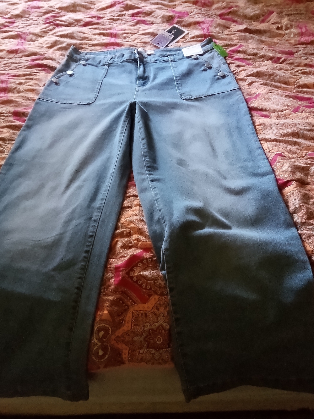 Marc New York Wide Leg Jeans in Light Blue